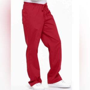 NWT Dickies Scrubs Pants in Red - Size XS